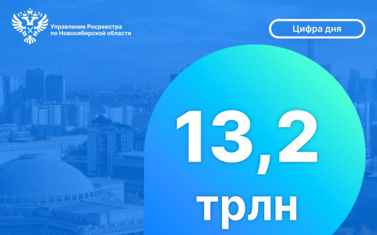  13,2 триллиона рублей – кадастровая стоимость объектов недвижимости Новосибирской области 